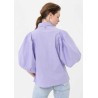SHIRT WITH PUFFY 3/4 SLEEVES LAVEND
